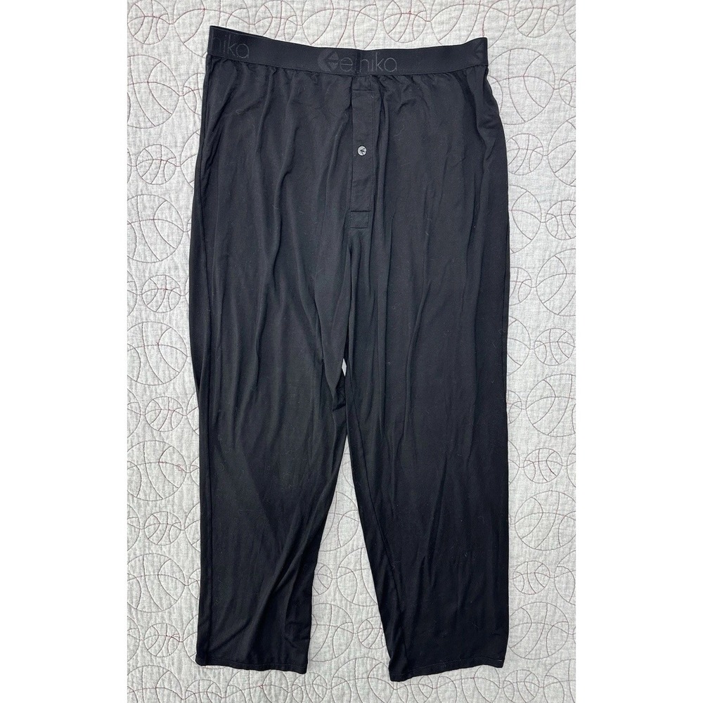 Ethika Men's Modal Stretch Lounge Pants Black / Size Large